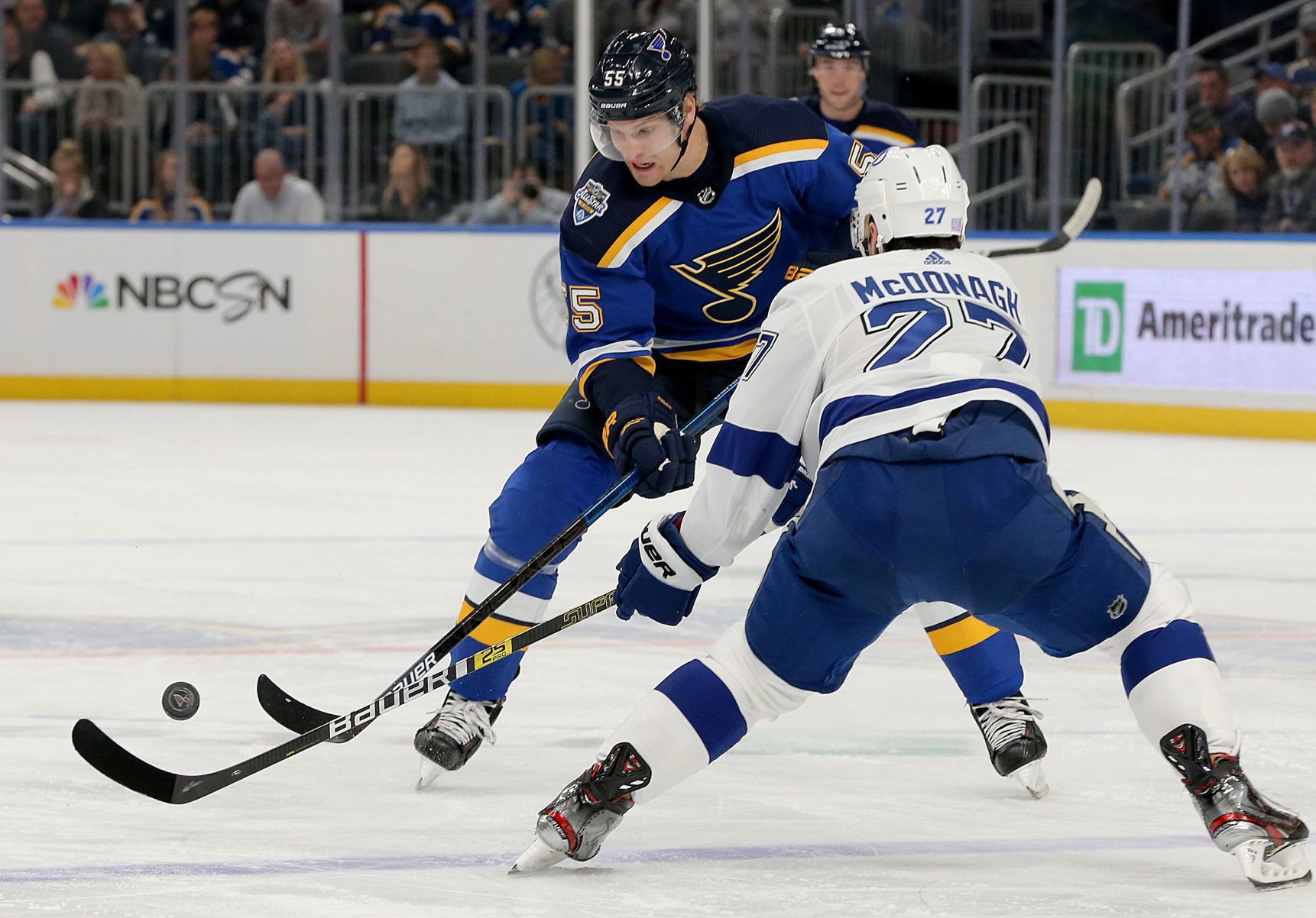 Blues host Lightning